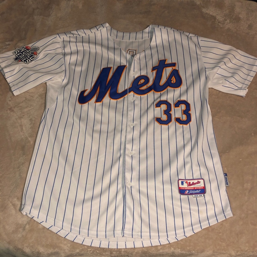Rare Matt Harvey 2015 World Series Jersey